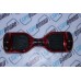 Starburst - Red Chrome 6.5 Inch Starburst - Red Chrome 6.5 Inch